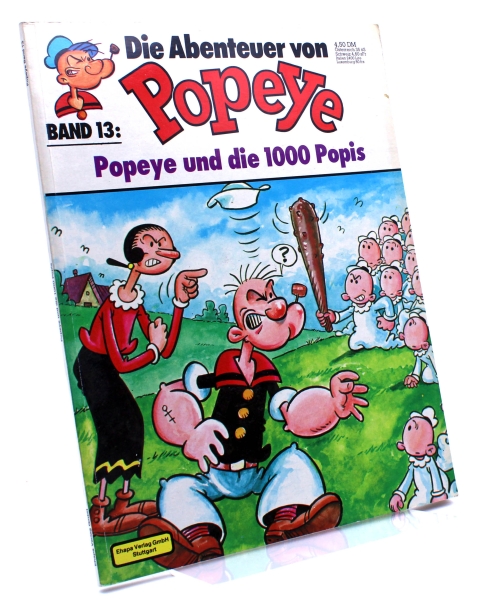 Die Abenteuer von Popeye Comic Album Nr. 13: Popeye und die 1000 Popis von Ehapa